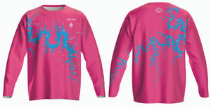 Table Rock Lake Fishing T Shirt Pink Long Sleeve SPF